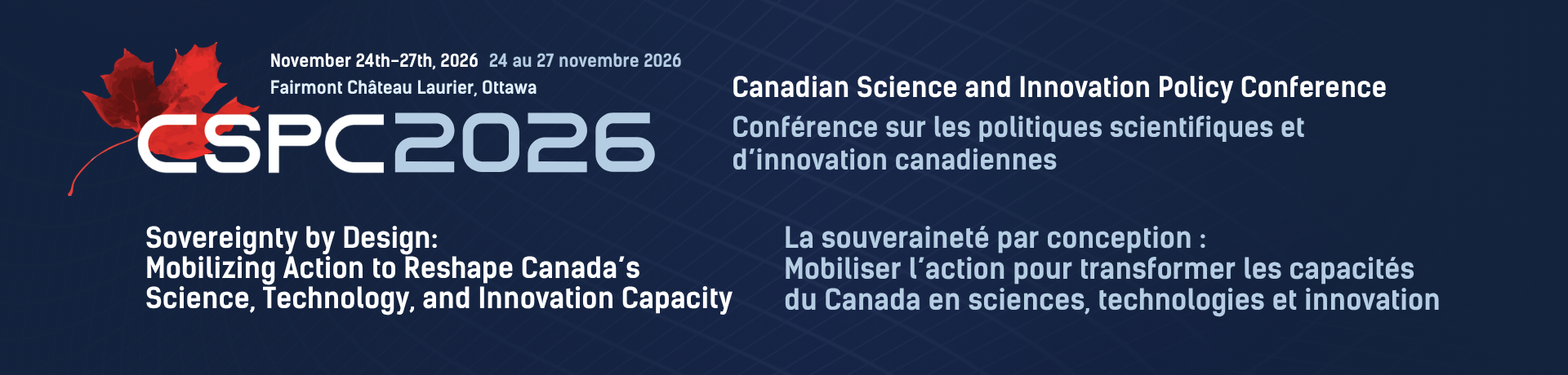 CSPC 2026 November 24-27, 2026